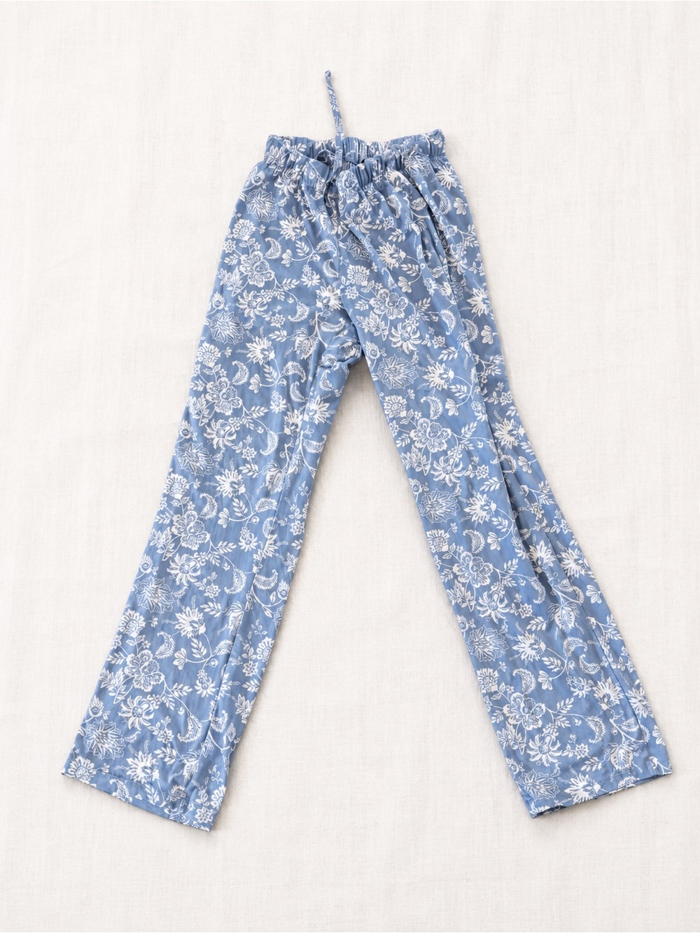 Chaps Blue and White Floral Lounge Pants